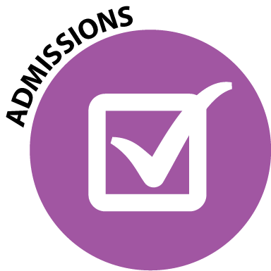 Admissions button